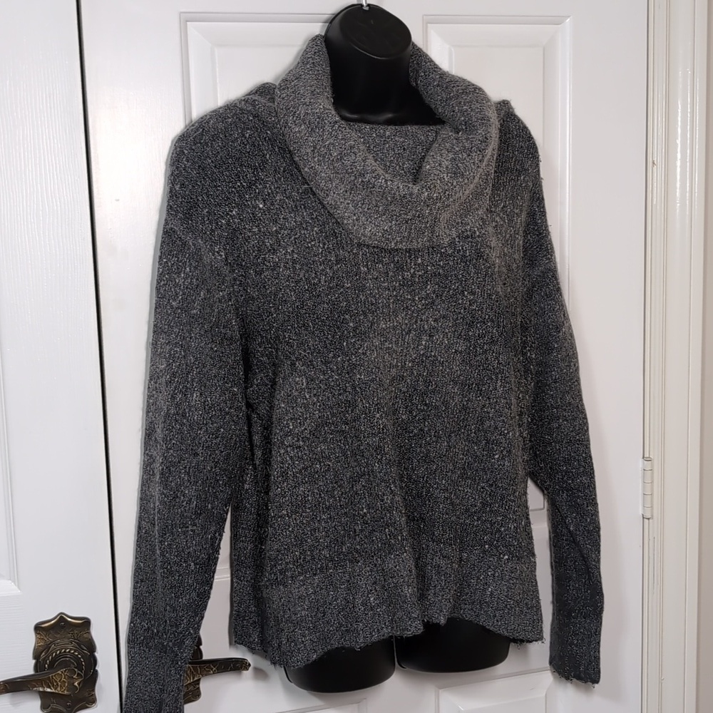 Vintage IB Diffusion Silk Angora Wool Blend Women's Cowl neck Sweater Large